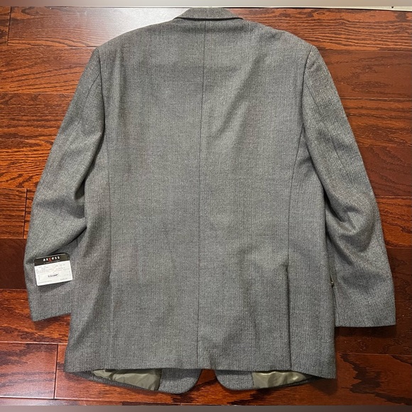 NWT axcess a claiborne company blazer men gray size 44L - Picture 5 of 11